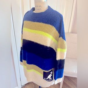 Multi color H&M Kangol sweater (XL)